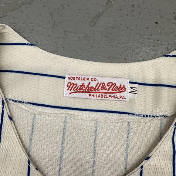 New York Mets Jersey Mens Medium MLB Baseball Tom Seaver 41 Mitchell & Ness - Picture 7 of 12